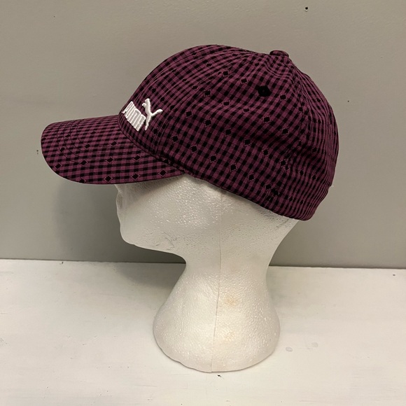 Puma hat purple checkered - Picture 3 of 7